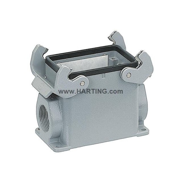 Carcasa del conector rectangular Harting, 81.8 mm H - 19200320232.