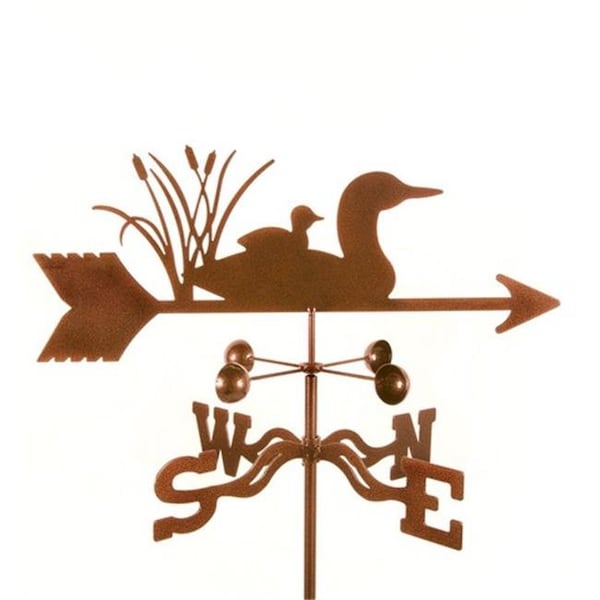 Ez Vane EZ Vane EZ1109-DK Loon Bird Weathervane with Deck Mount - EZ1109-DK