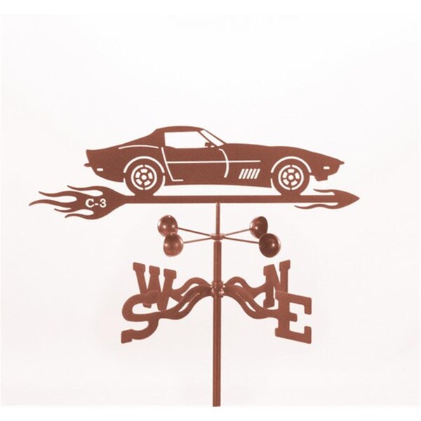 Ez Vane Corvette C3 Car Weathervane with Roof Mount - EZ124165