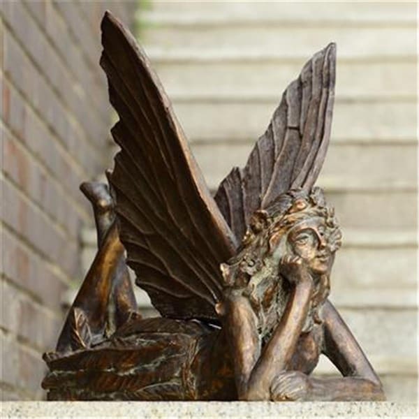 Wall-To-Wall Fairy At Rest Garden Sculpture - WA2488195