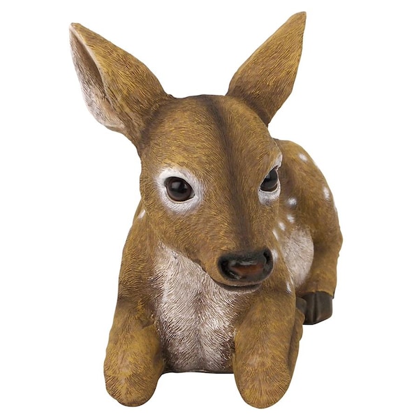 Design Toscano Darby, the Forest Fawn Baby Deer Statue - QM2787100