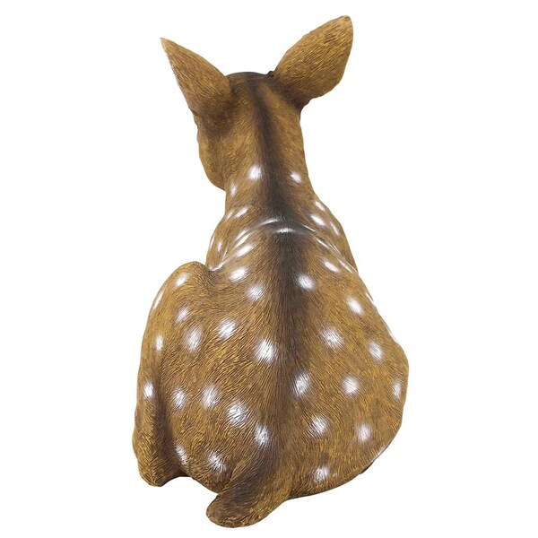 Design Toscano Darby, the Forest Fawn Baby Deer Statue - QM2787100