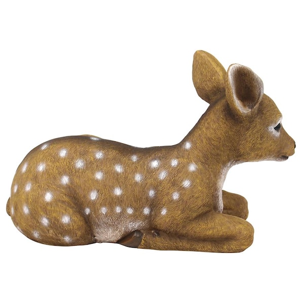 Design Toscano Darby, the Forest Fawn Baby Deer Statue - QM2787100