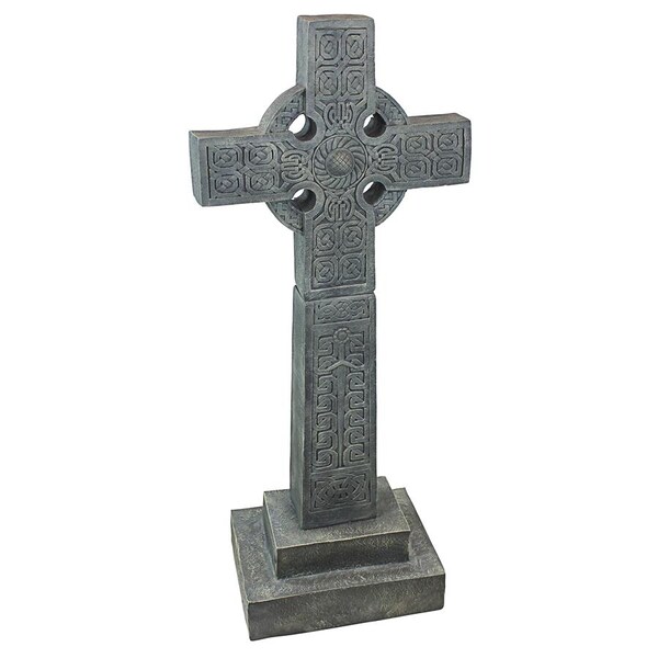 Design Toscano Full-Size Chisholm Highland Celtic Cross Statue - NG30365