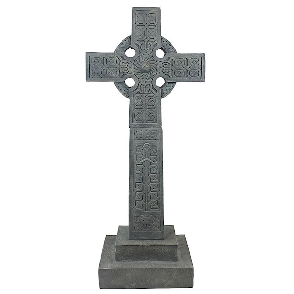 Design Toscano Full-Size Chisholm Highland Celtic Cross Statue - NG30365