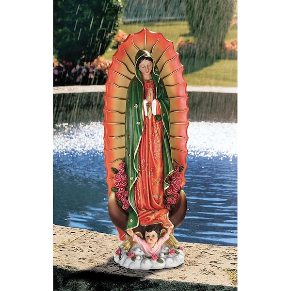 Design Toscano The Virgin of Guadalupe Religious Statue: Medium - QL3909
