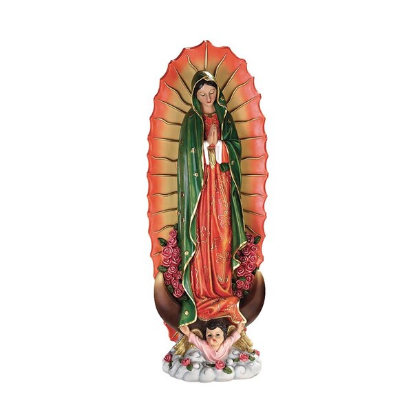Design Toscano The Virgin of Guadalupe Religious Statue: Medium - QL3909