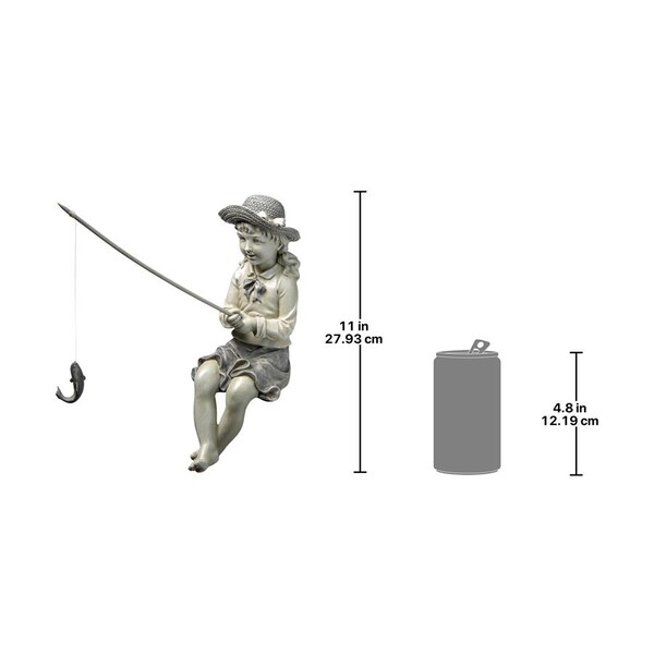 Design Toscano Nellie's Big Catch Fisherwoman Statue - EU9305