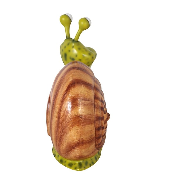 Design Toscano Monsieur Escargot, Enormous Garden Snail Statue - NE867159