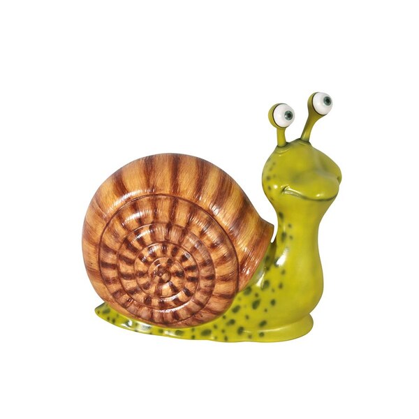 Design Toscano Monsieur Escargot, Enormous Garden Snail Statue - NE867159