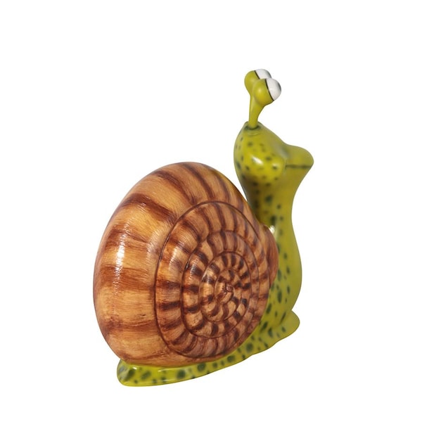 Design Toscano Monsieur Escargot, Enormous Garden Snail Statue - NE867159