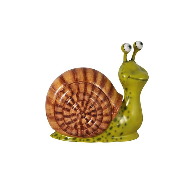 Design Toscano Monsieur Escargot, Enormous Garden Snail Statue - NE867159