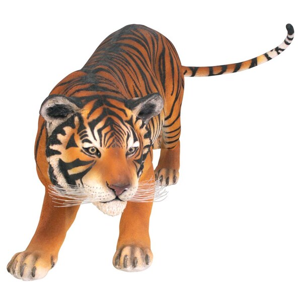 Design Toscano The Grand-Scale Wildlife Animal Collection: Bengal Tiger Statue - NE80120