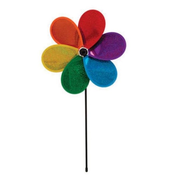 In The Breeze In The Breeze ITB2871 Rainbow Glitter Flower - ITB2871