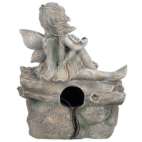 Design Toscano Farfelee, Fairy of the Forest Cascading Garden Fountain - SH202686