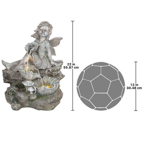 Design Toscano Farfelee, Fairy of the Forest Cascading Garden Fountain - SH202686