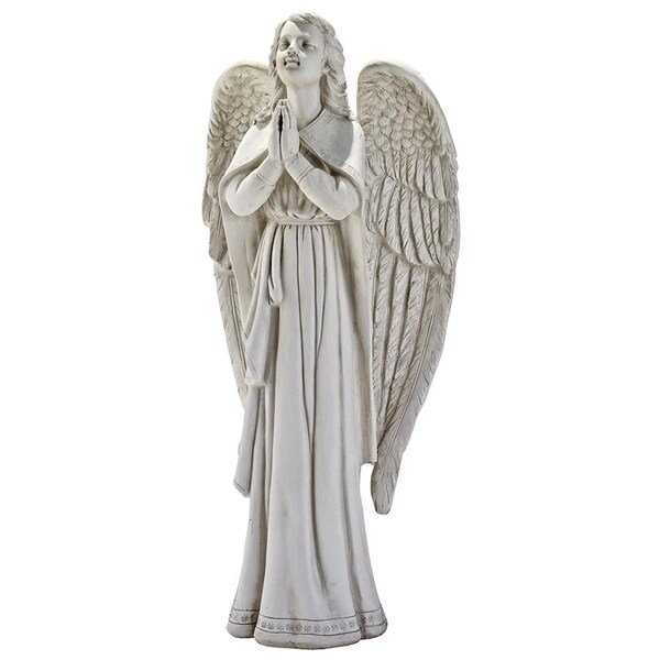 Design Toscano Divine Guidance: Praying Angel Garden Statue: Large - KY30578