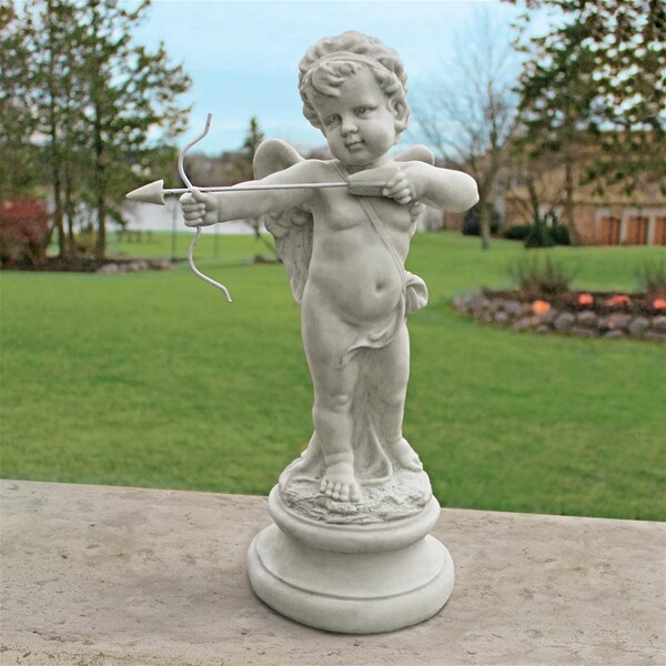Design Toscano Cupid Message of Love Statue - SH94142