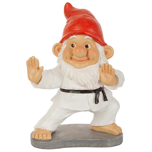 Design Toscano Karate Kobi Martial Arts Garden Gnome Statue - QM7511103