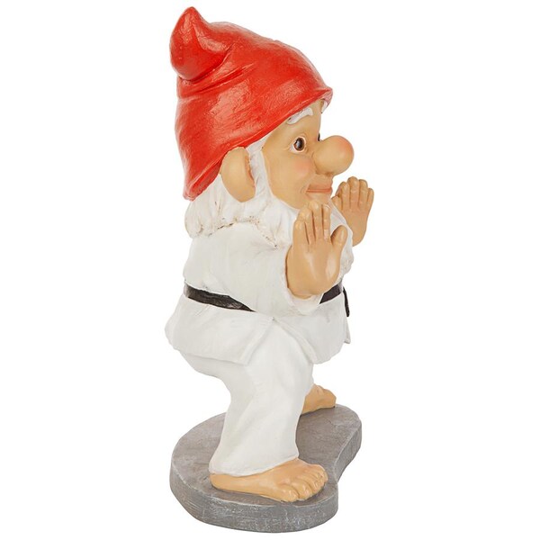 Design Toscano Karate Kobi Martial Arts Garden Gnome Statue - QM7511103