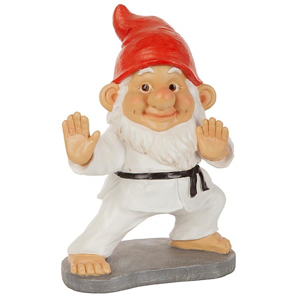 Design Toscano Karate Kobi Martial Arts Garden Gnome Statue - QM7511103