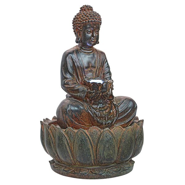 Design Toscano Endless Serenity Buddha Sculptural Fountain - SS5615