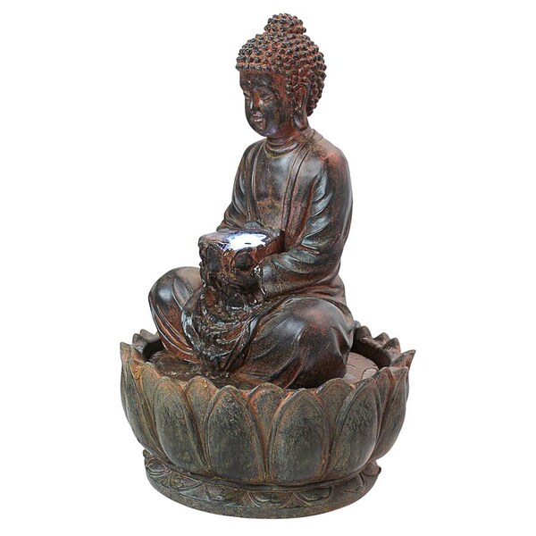 Design Toscano Endless Serenity Buddha Sculptural Fountain - SS5615