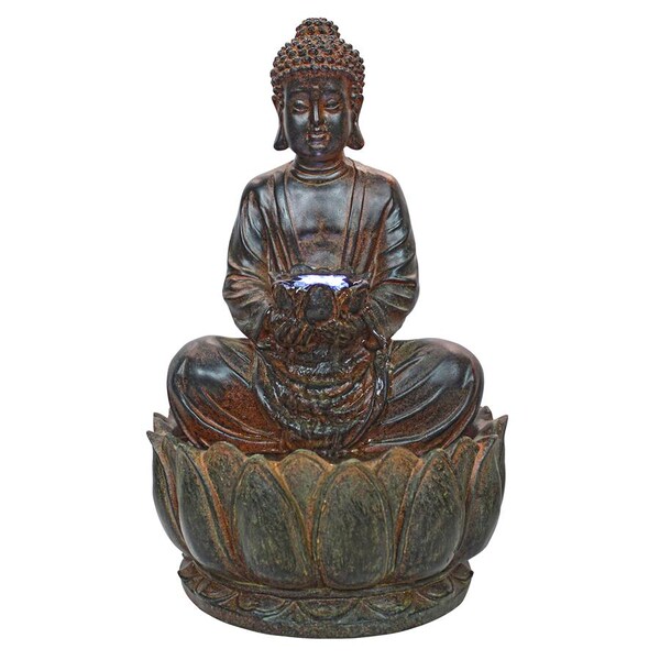 Design Toscano Endless Serenity Buddha Sculptural Fountain - SS5615