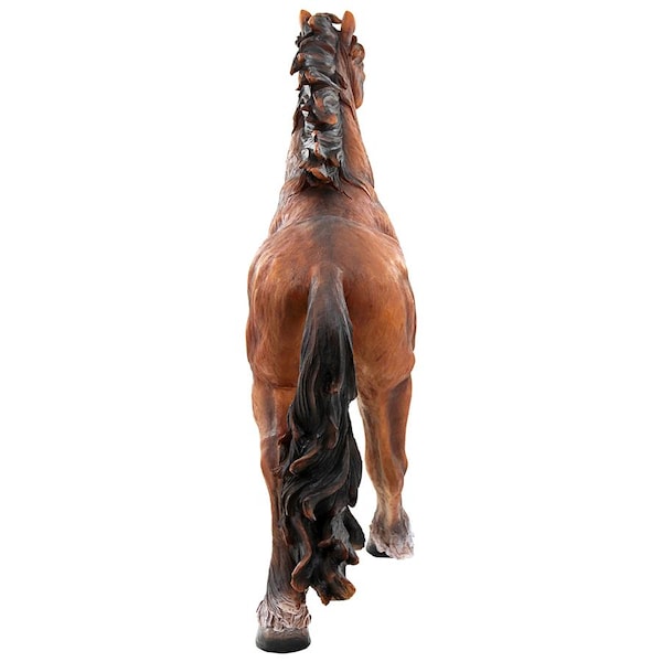 Design Toscano Unbridled Running Wild Mustang Horse Statue - QM2659600