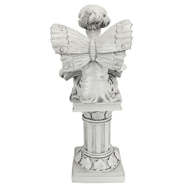 Design Toscano The British Reading Fairy Garden Statue - QL870801