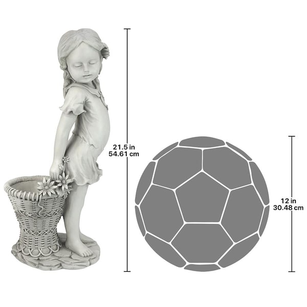Design Toscano Frances, the Flower Girl Statue - EU9294
