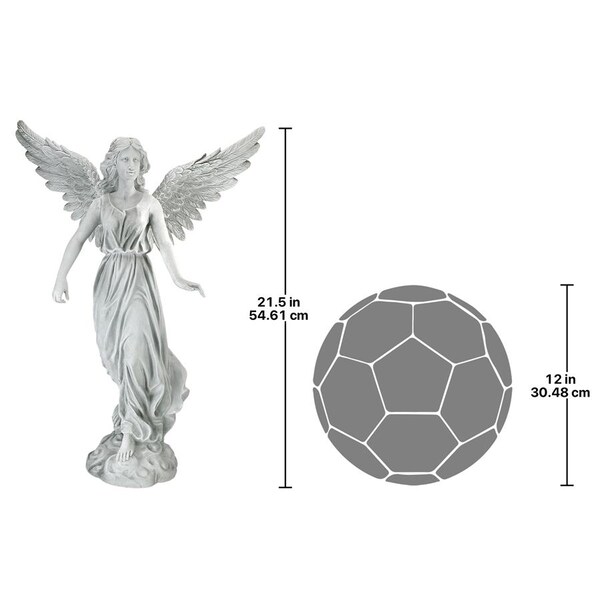 Design Toscano Angel of Patience Statue: Medium - KY51174