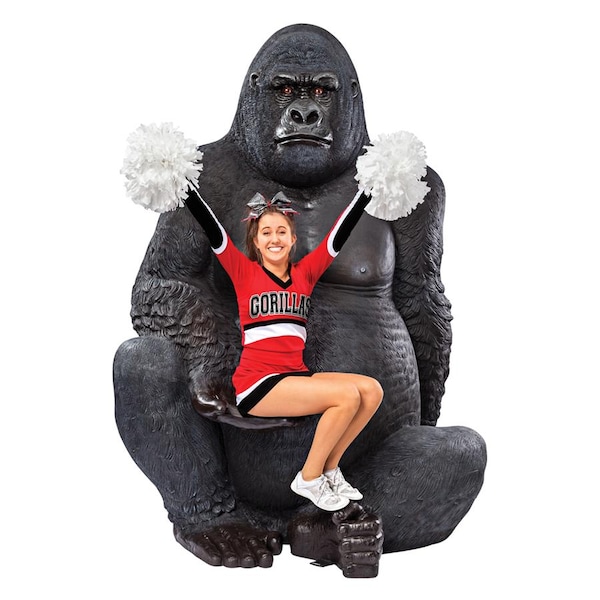 Design Toscano Giant Male Silverback Gorilla Statue - NE110088