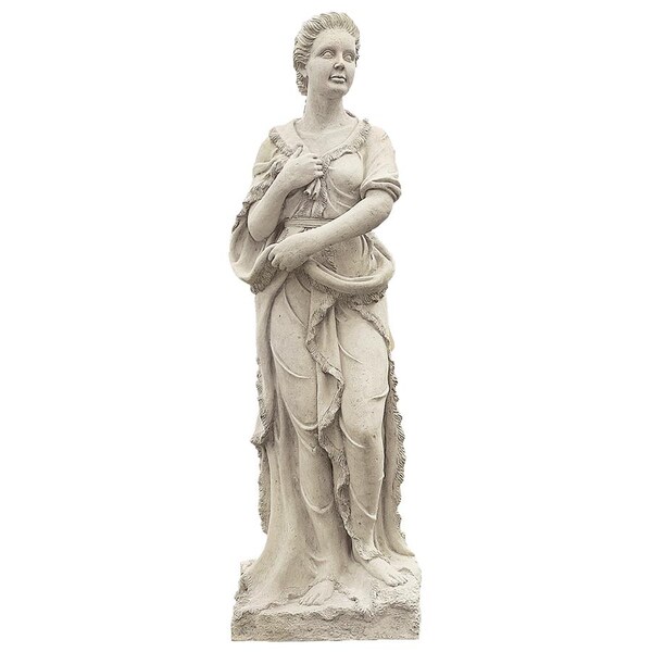 Design Toscano The Four Goddesses of the Seasons Statue: Winter Statue - NE90060