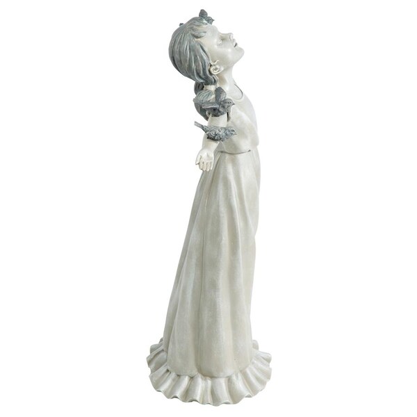 Design Toscano Basking in God's Glory Little Girl Statue: Large - EU340125
