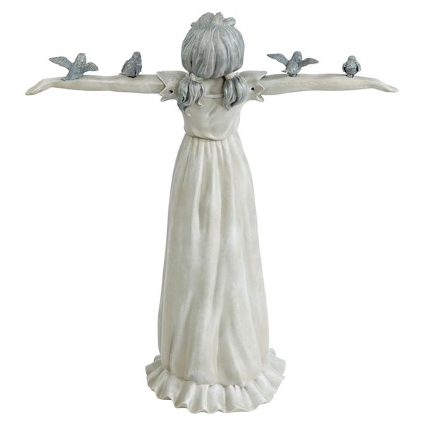 Design Toscano Basking in God's Glory Little Girl Statue: Large - EU340125
