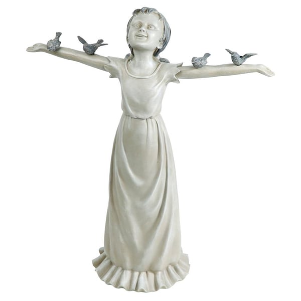 Design Toscano Basking in God's Glory Little Girl Statue: Large - EU340125