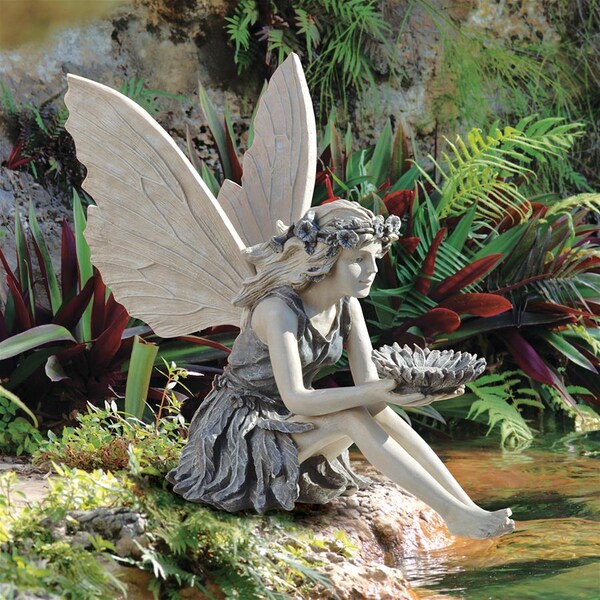 Design Toscano The Sunflower Fairy Statue - EU41620