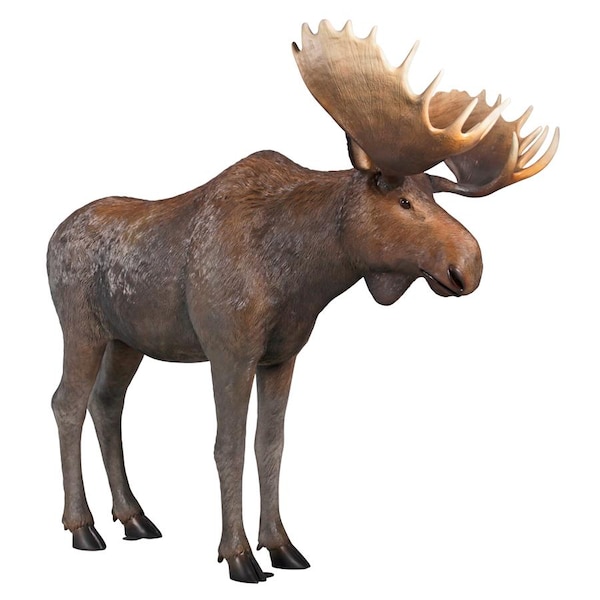 Design Toscano North American Majestic Moose Full Scale Animal Statue - NE170211