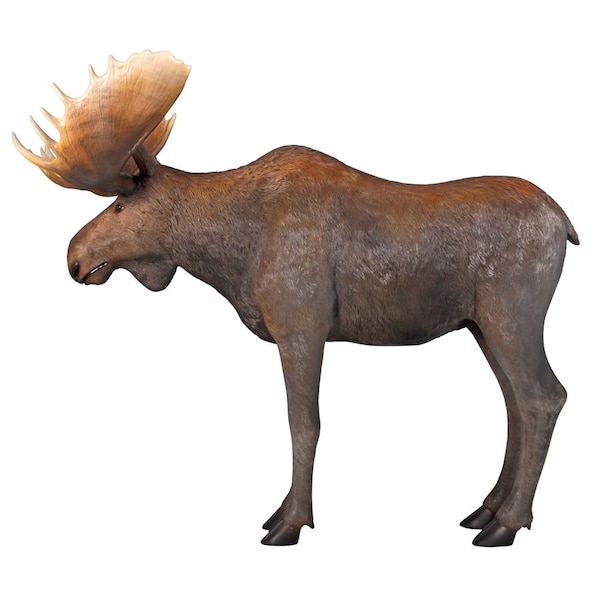 Design Toscano North American Majestic Moose Full Scale Animal Statue - NE170211