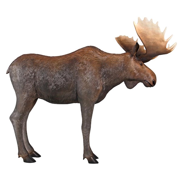 Design Toscano North American Majestic Moose Full Scale Animal Statue - NE170211