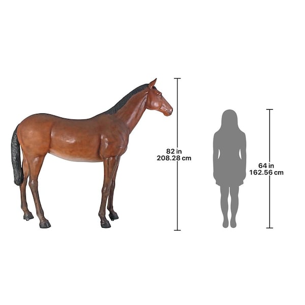 Design Toscano Life-Size Quarter Horse Filly Statue - NE100019