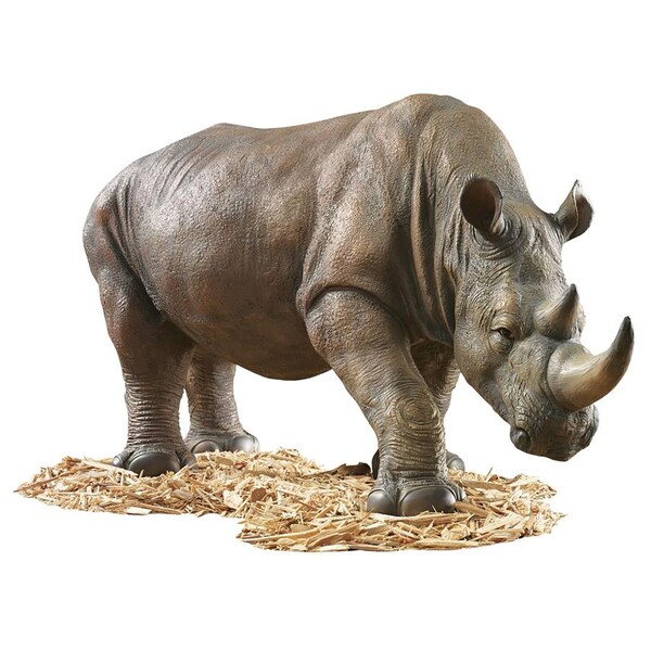 Design Toscano South African Rhino Garden Sculpture - KY71133