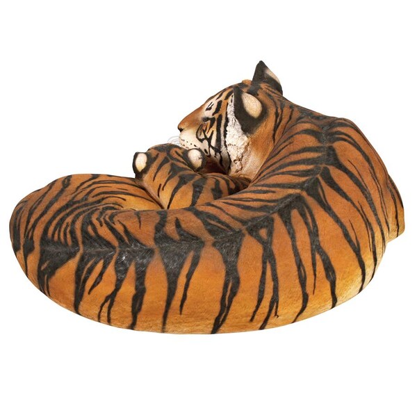 Design Toscano Life-Size Resting Bengal Tigress and Cub Statue - NE120011