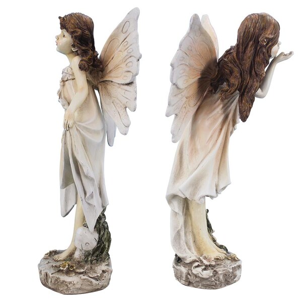 Design Toscano Wildflower Meadows Fairies Garden Statues: Set of Two - LY97921