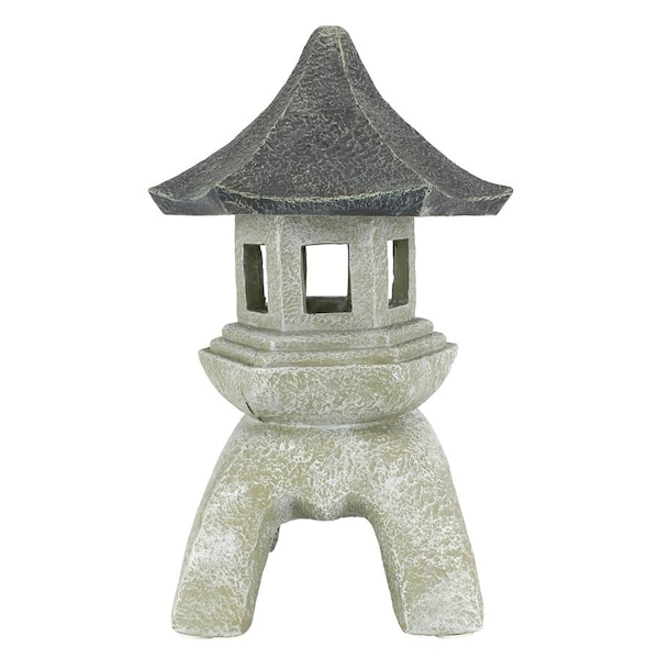 Design Toscano Pagoda Lantern Sculpture: Set of Two Large - NG729870