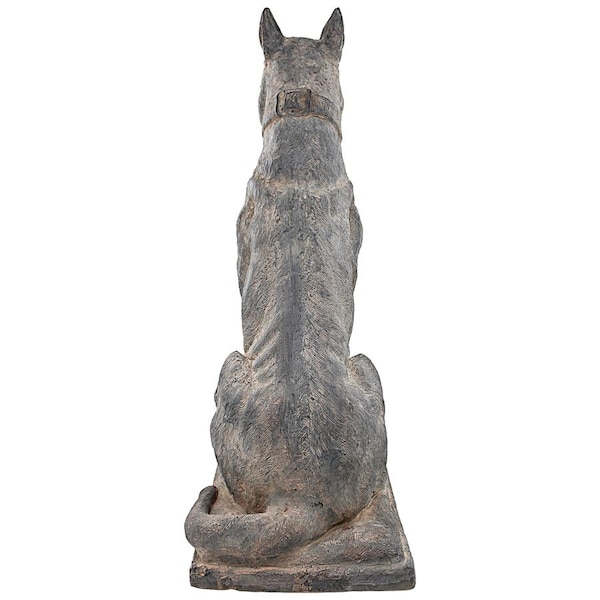 Design Toscano The Great Dane Sentinel Quiet Strength Dog Statue: Each - DS191373
