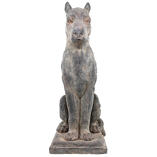 Design Toscano The Great Dane Sentinel Quiet Strength Dog Statue: Each - DS191373