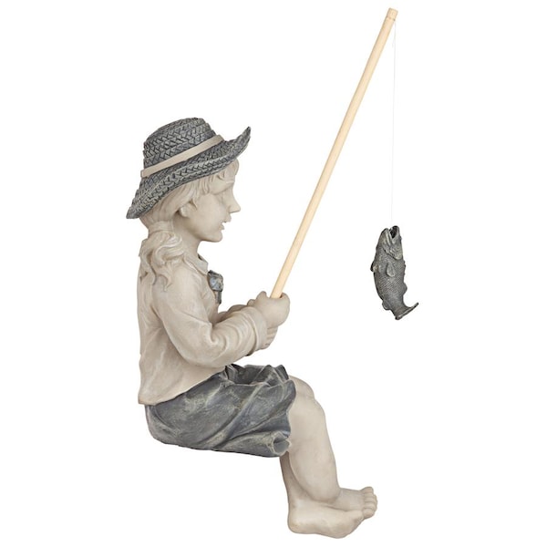 Design Toscano Nellie s Big Catch Fisherwoman Statue: Medium - AL18606