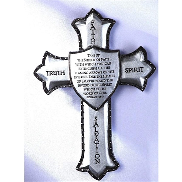 Roman 8.25 in. Wall Cross-Armor of God - 172638